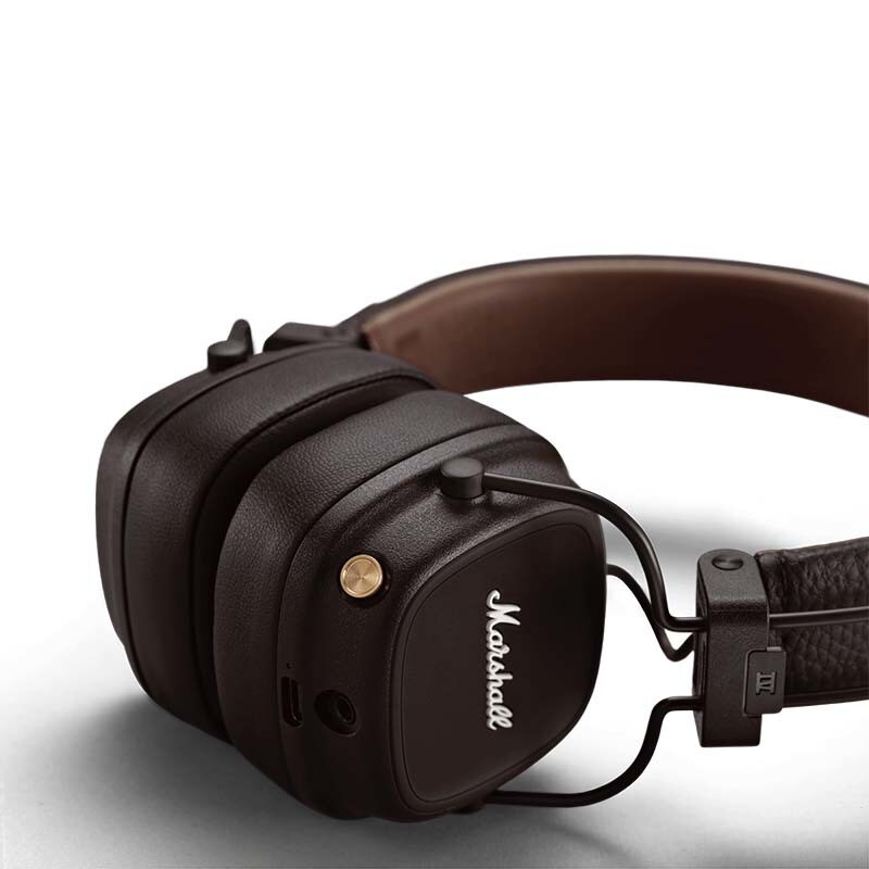 Marshall Major IV braun Cyberport Bluetooth On-Ear-Kopfhörer 