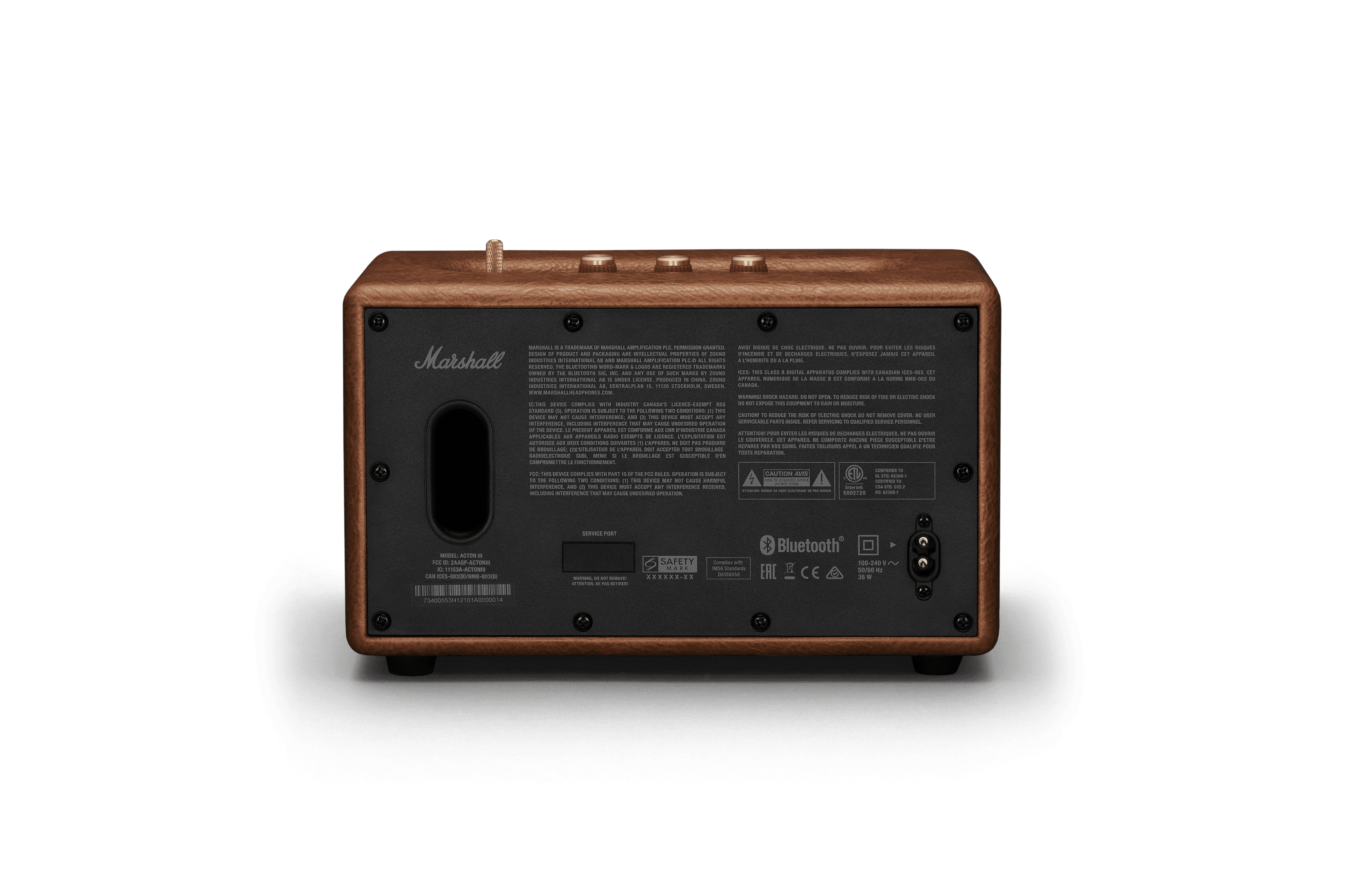 Marshall ACTON BT III braun Bluetooth Lautsprecher