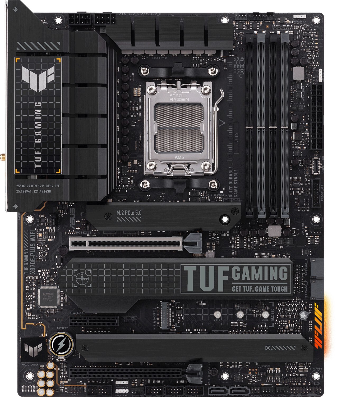 ASUS TUF Gaming X670-Plus WIFI ATX Mainboard Sockel AM5 M.2/DP/HDMI/USB3.2 BT