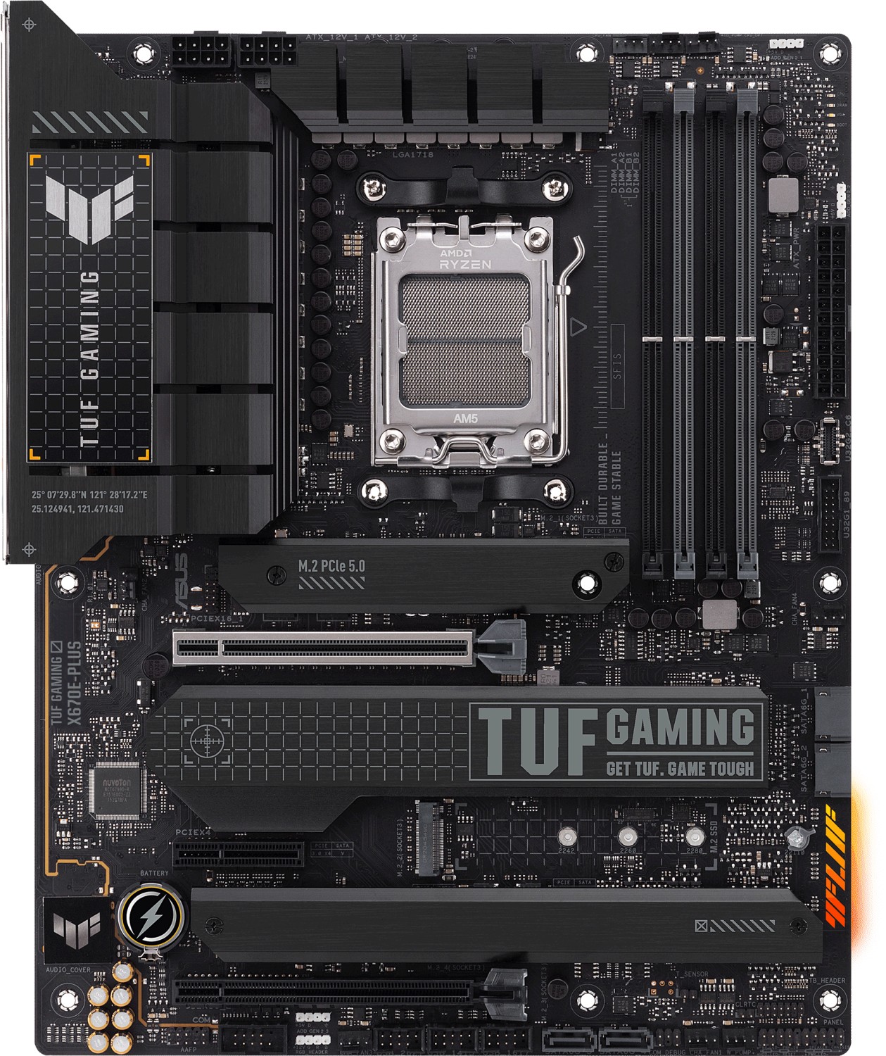 ASUS TUF Gaming X670-Plus ATX Mainboard Sockel AM5 M.2/DP/HDMI/USB3.2