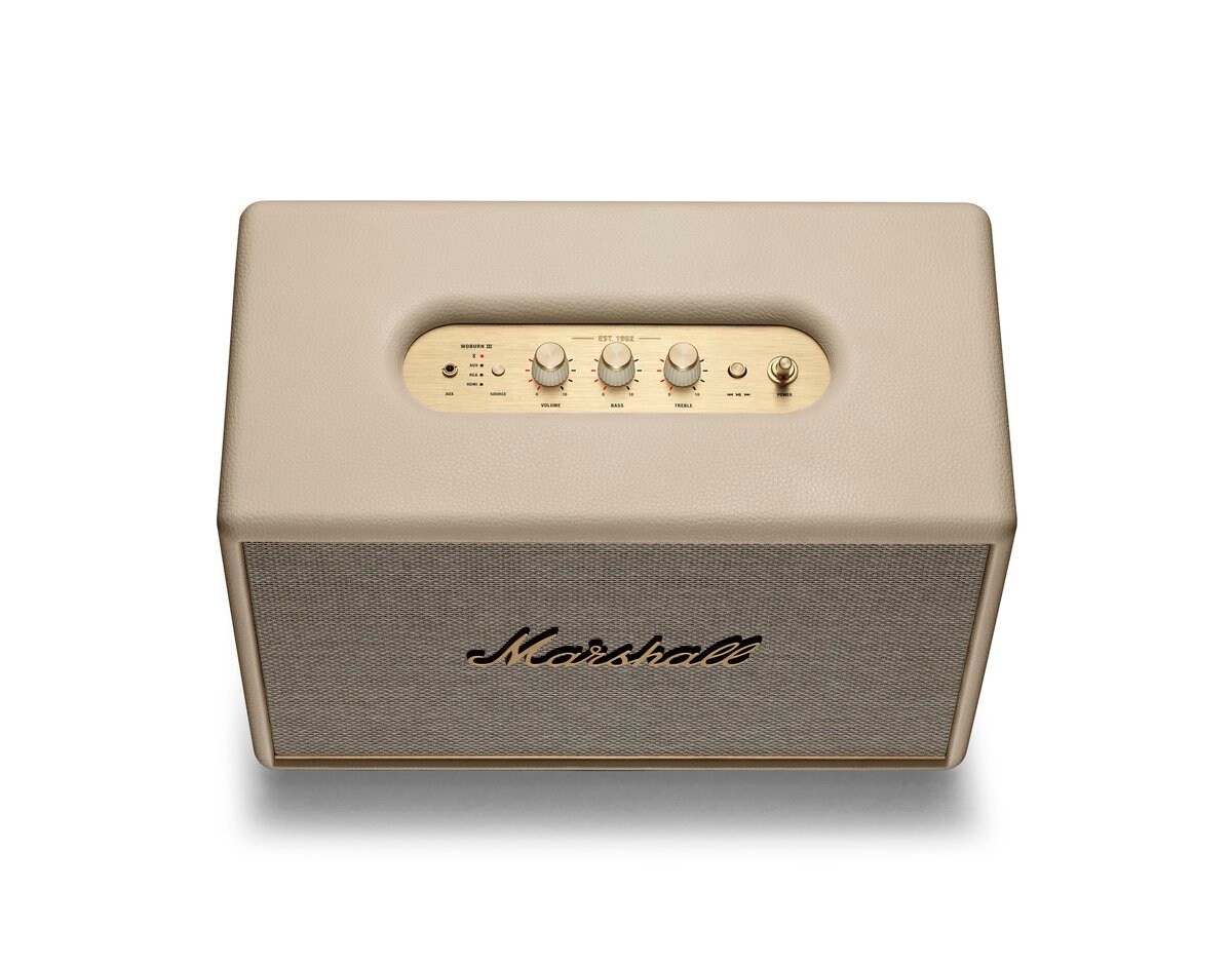 Marshall WOBURN BT III weiß Bluetooth Lautsprecher