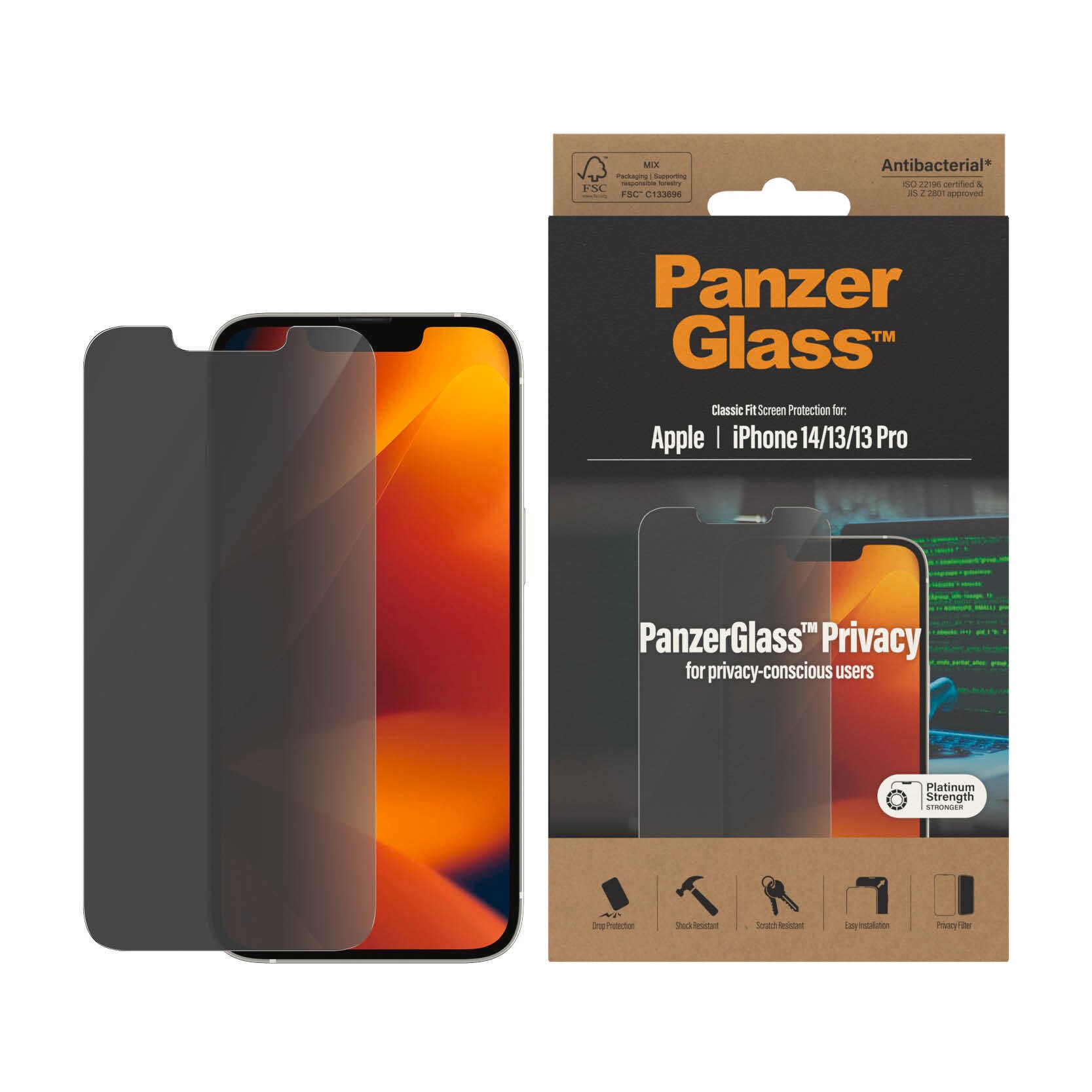 PanzerGlass Apple iPhone 14/13/13 Pro Privacy