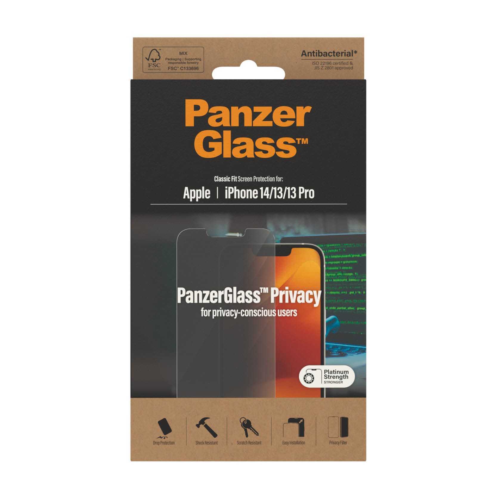 PanzerGlass Apple iPhone 14/13/13 Pro Privacy