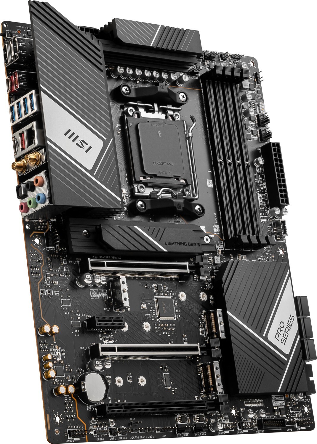 MSI PRO-P X670-P WIFI ATX Mainboard Sockel AM5 4x M.2/USB-C/WIFI/BT