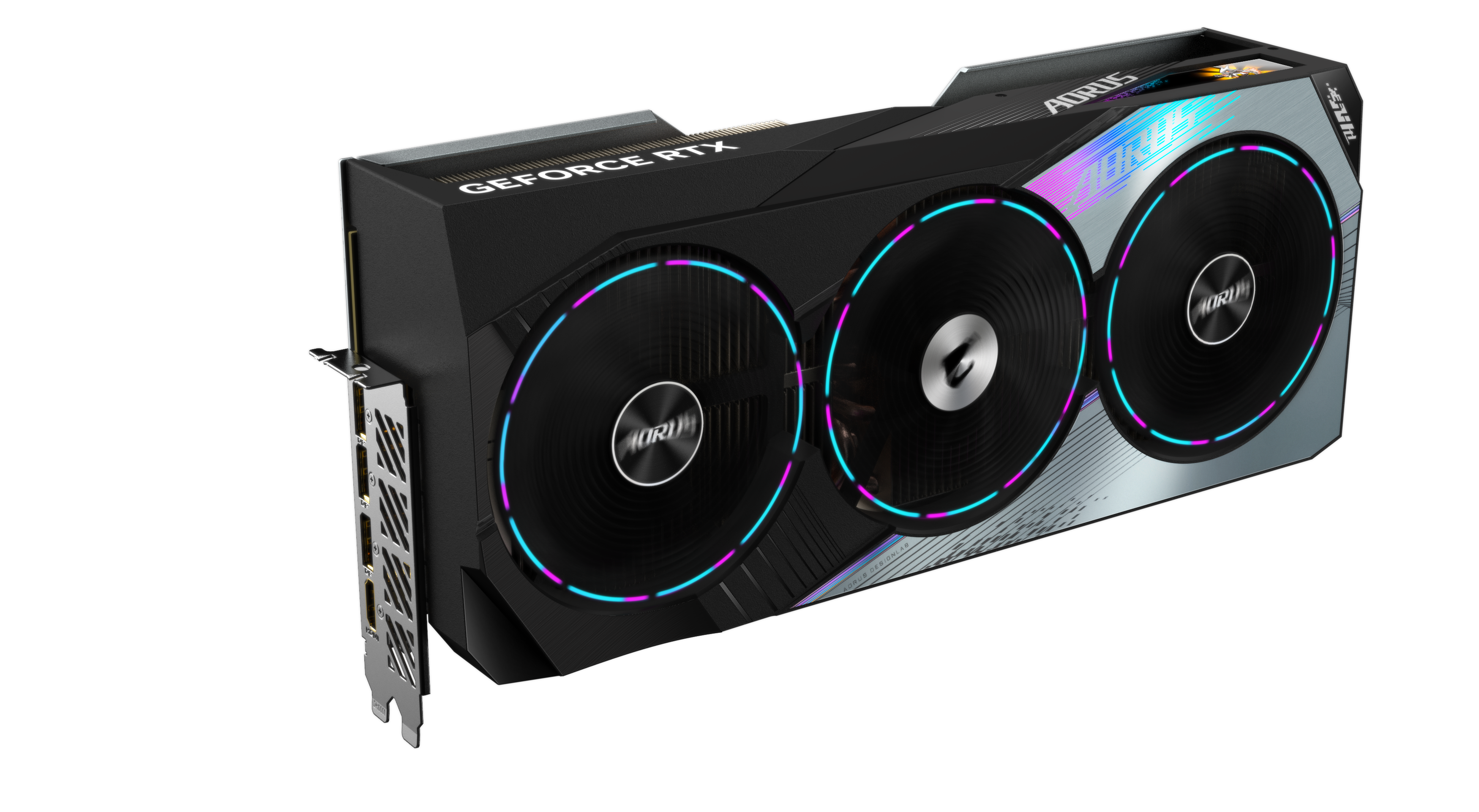 GIGABYTE AORUS GeForce RTX 4090 Master 24GB GDDR6X Grafikkarte 1xHDMI, 3xDP