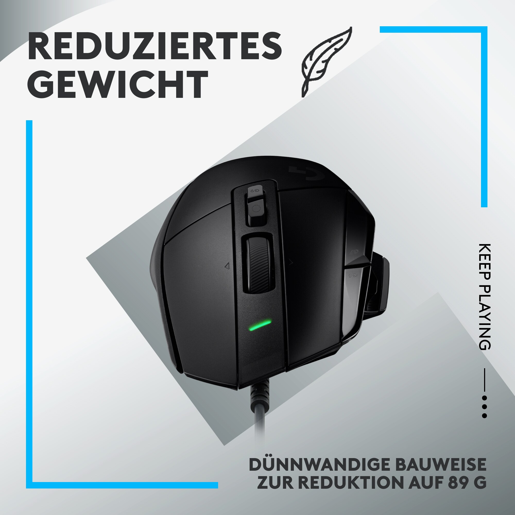 Logitech G502 X Kabelgebundene Gaming Maus Schwarz ++ Cyberport
