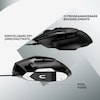 Logitech G502 X Kabelgebundene Gaming Maus Schwarz