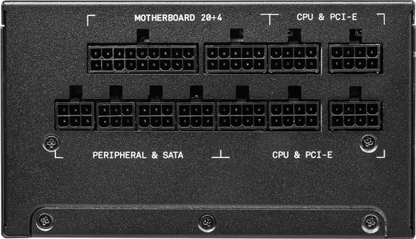 MSI MPG A1000G 1000 Watt ATX 80+ Gold Netzteil (vollmodular) 135mm Lüfter