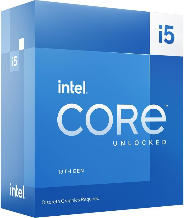 INTEL Core i5-13600KF 3,5 GHz 6+8 Kerne 24MB Cache Sockel 1700 Boxed o. Lüfter