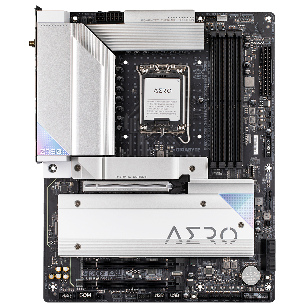 GIGABYTE Z790 AERO G ATX Mainboard Sockel 1700 USB-C/HDMI/USB3.2/WIFI/BT