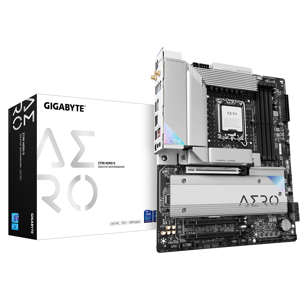 GIGABYTE Z790 AERO G ATX Mainboard Sockel 1700 USB-C/HDMI/USB3.2/WIFI/BT