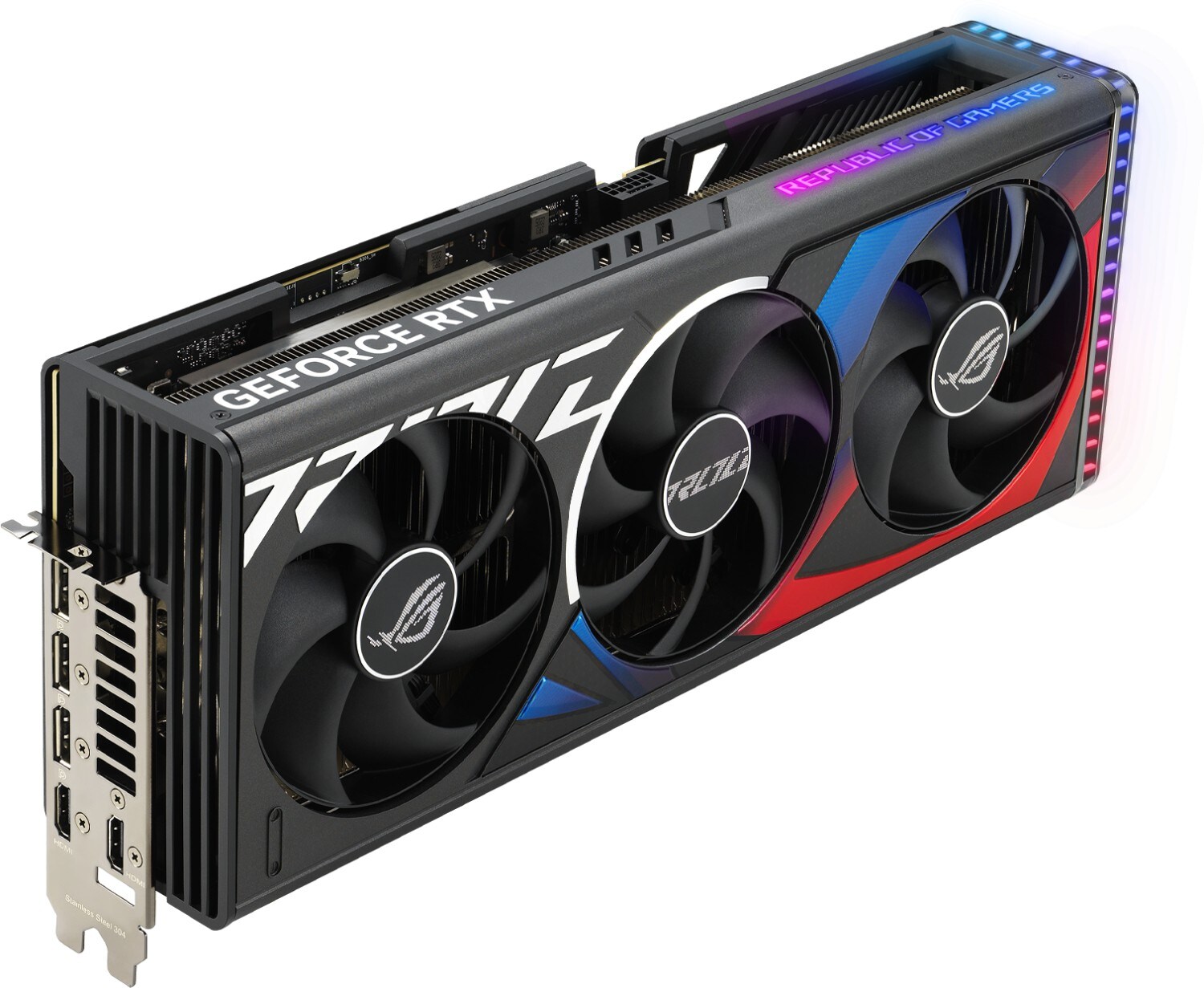 ASUS ROG STRIX GeForce RTX 4090 OC Gaming Grafikkarte, 24GB GDDR6X, 2xHDMI, 3xDP