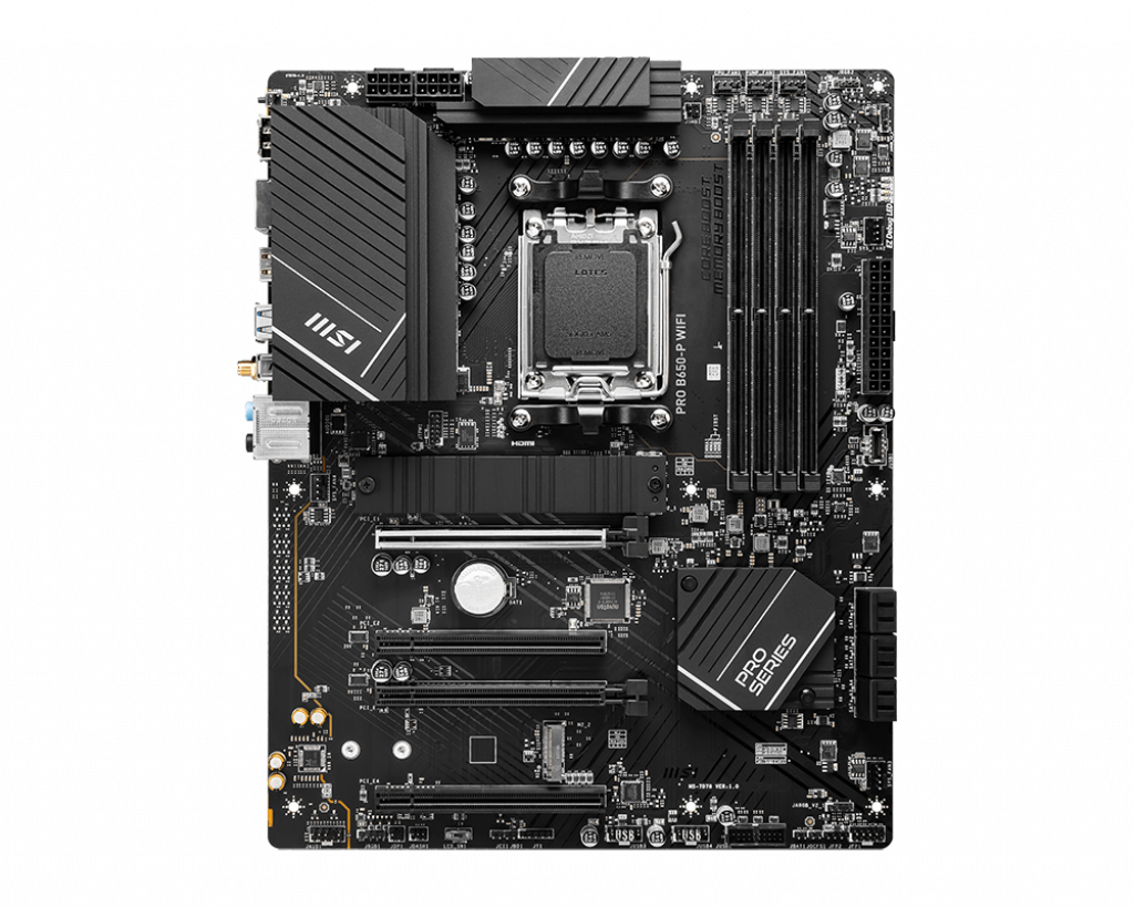 MSI PRO B650-P WIFI ATX Mainboard Sockel AM5 HDMI/DP/USB-C/WIFI/BT