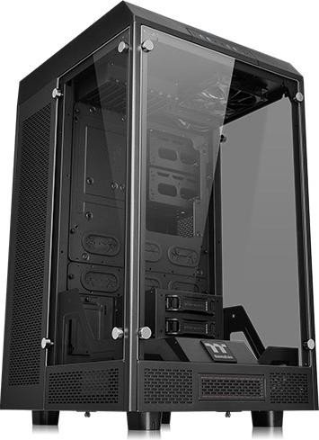 THERMALTAKE The Tower 900 Full Tower E-ATX schwarz mit 3 Sichtfenster