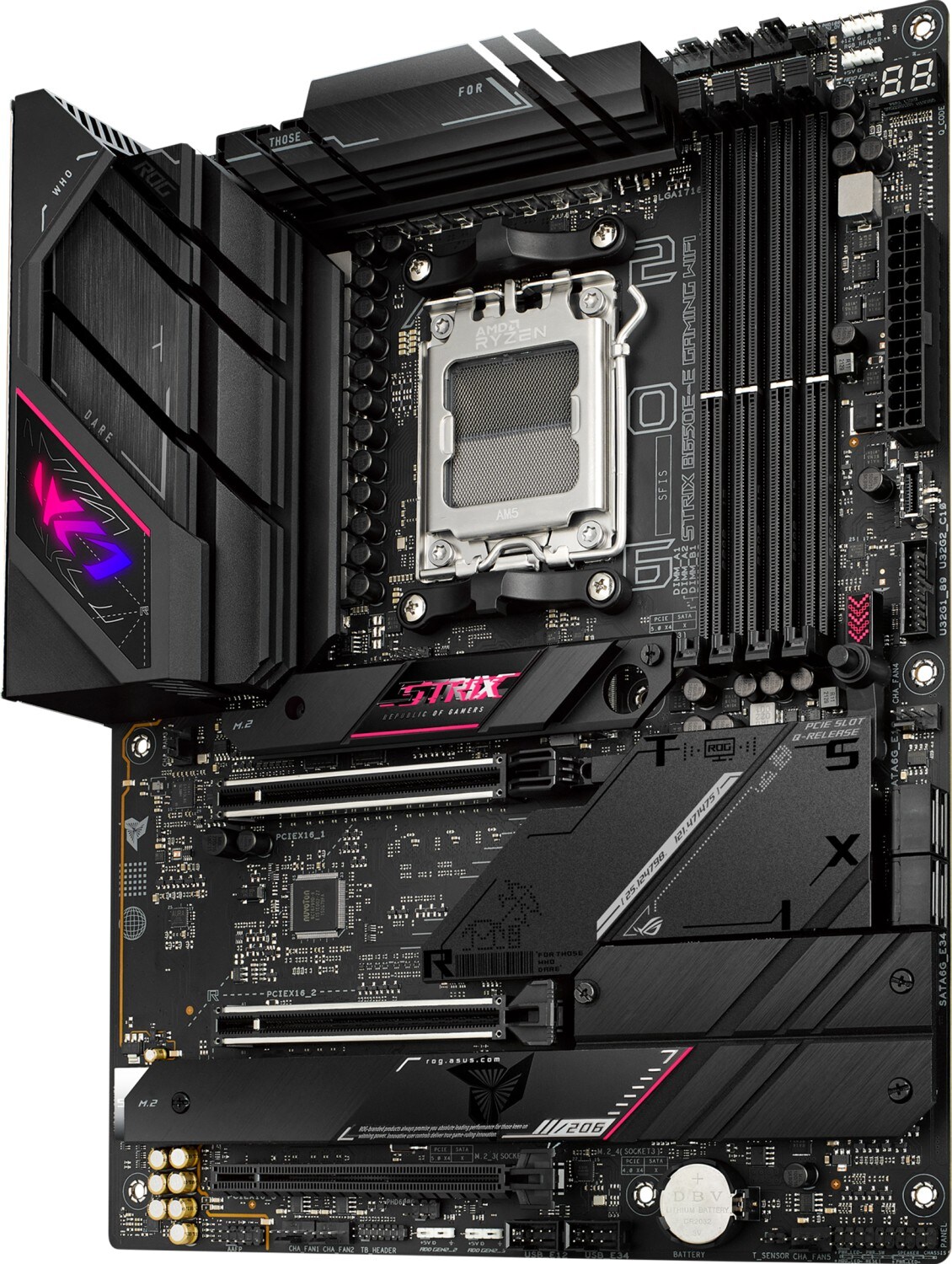 ASUS ROG STRIX B650E-E GAMING WIFI ATX Mainboard Sockel AM5 M.2/USB3.2-C/DP/HDMI