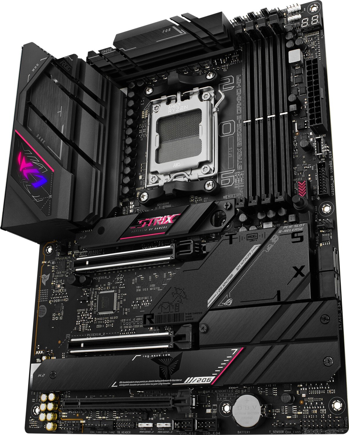 ASUS ROG STRIX B650E-E GAMING WIFI ATX Mainboard Sockel AM5 M.2/USB3.2-C/DP/HDMI