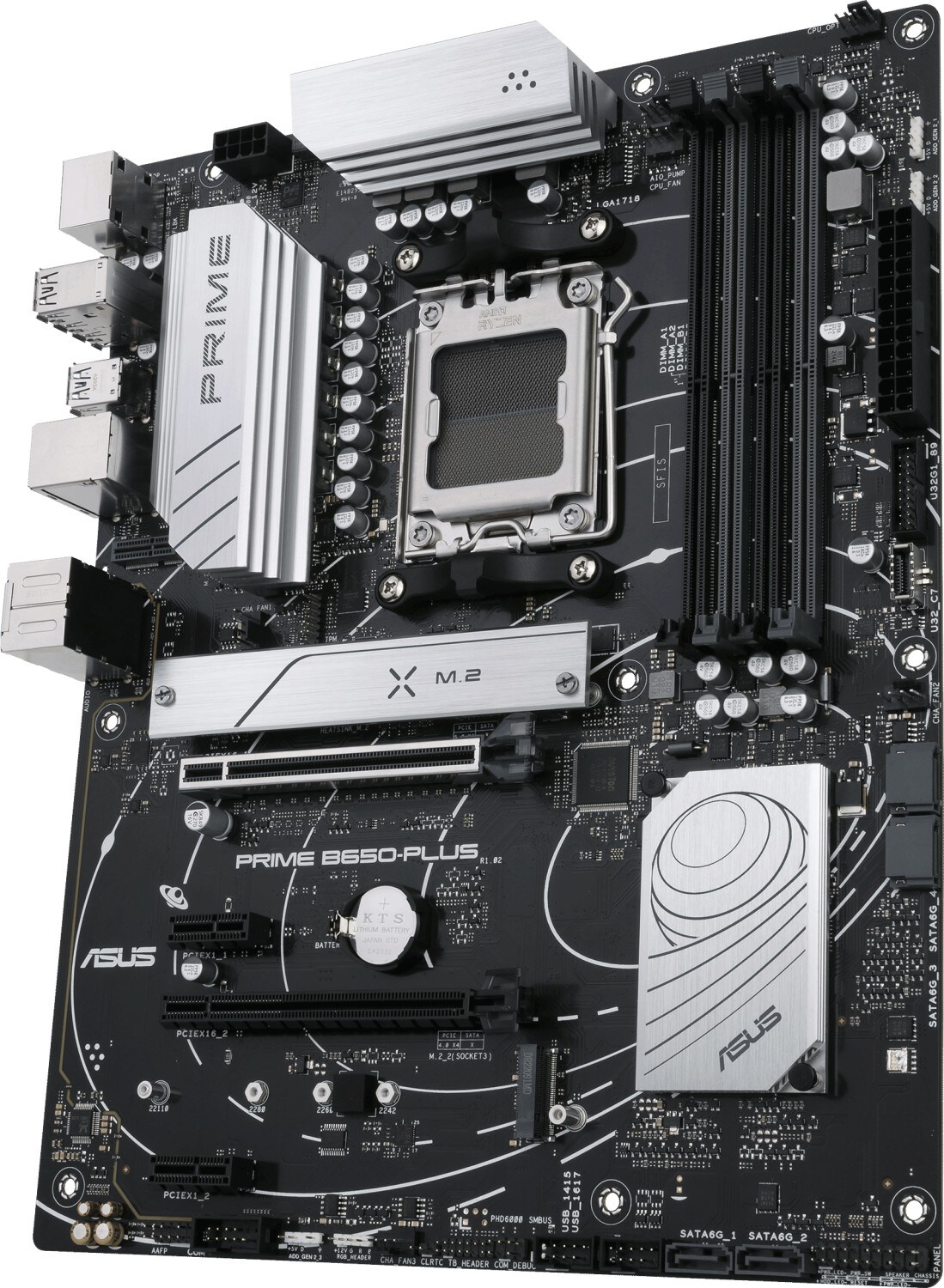 ASUS PRIME B650-PLUS ATX Mainboard Sockel AM5 M.2/USB3.2 Typ C/HDMI/DP