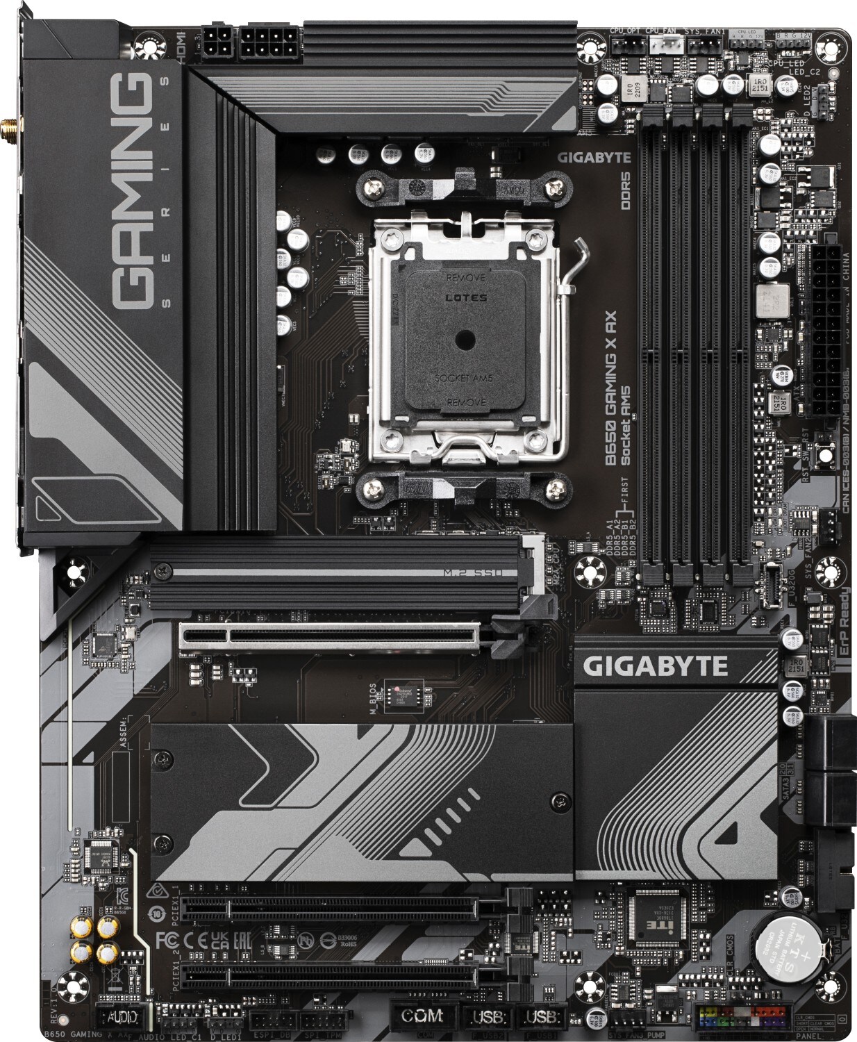 GIGABYTE B650 GAMING X AX ATX Mainboard Sockel AM5 HDMI/USB-C/M.2/WIFI6E