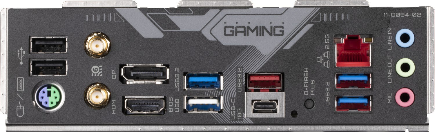 GIGABYTE B650 GAMING X AX ATX Mainboard Sockel AM5 HDMI/USB-C/M.2/WIFI6E