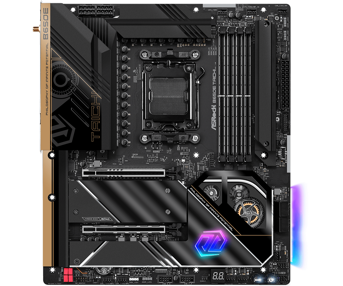 ASRock B650E TAICHI EATX Mainboard AM5 HDMI/M.2/WIFI/BT/USB-C