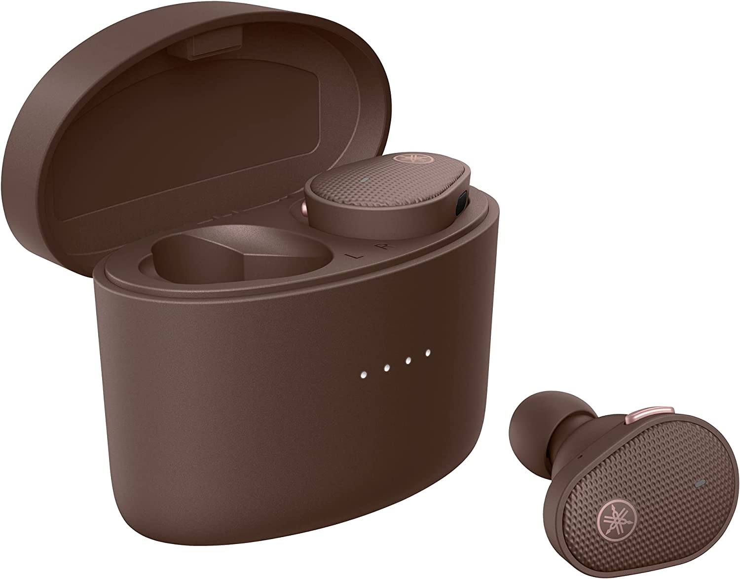 YamahaTW-E5B True Wireless In-Ear Kopfhörer Braun