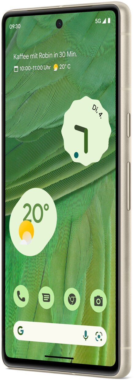 Google Pixel 7 5G 8/128 GB lemongrass (grün) Android 13.0 Smartphone