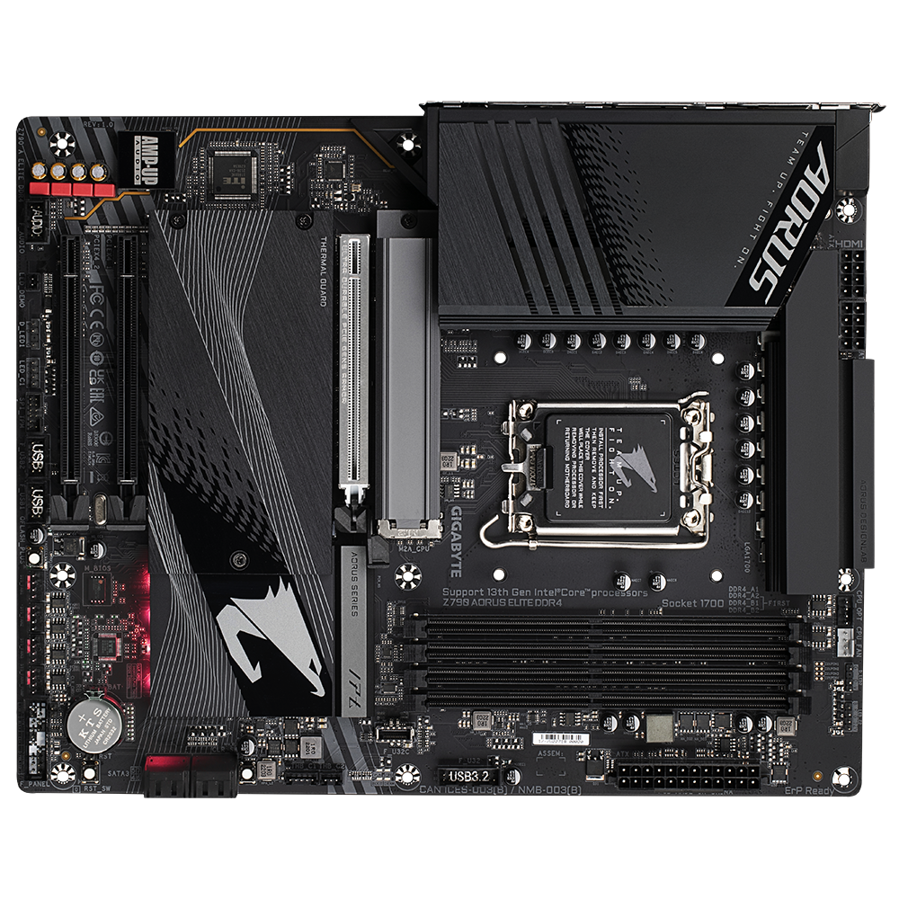 GIGABYTE Z790 AORUS ELITE DDR4 ATX Mainboard Sockel 1700 USB-C/HDMI