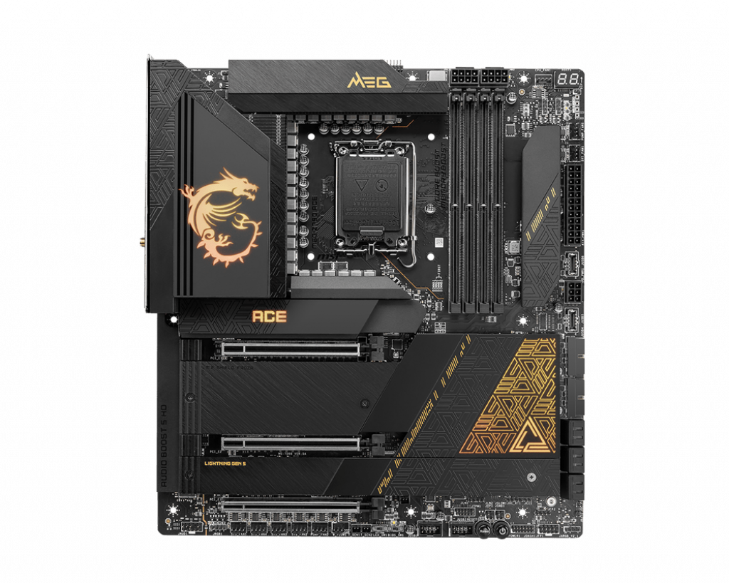 MSI MEG Z790 ACE E-ATX Mainboard Sockel 1700 TB4/M.2/WIFI/BT/LAN/mDP/USB-C