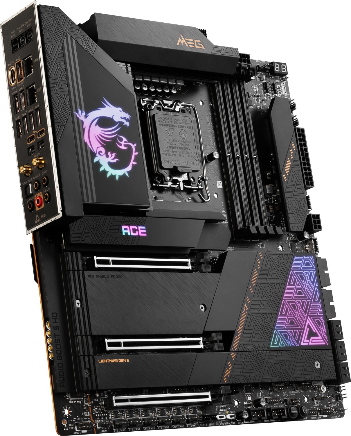 MSI MEG Z790 ACE E-ATX Mainboard Sockel 1700 TB4/M.2/WIFI/BT/LAN/mDP/USB-C