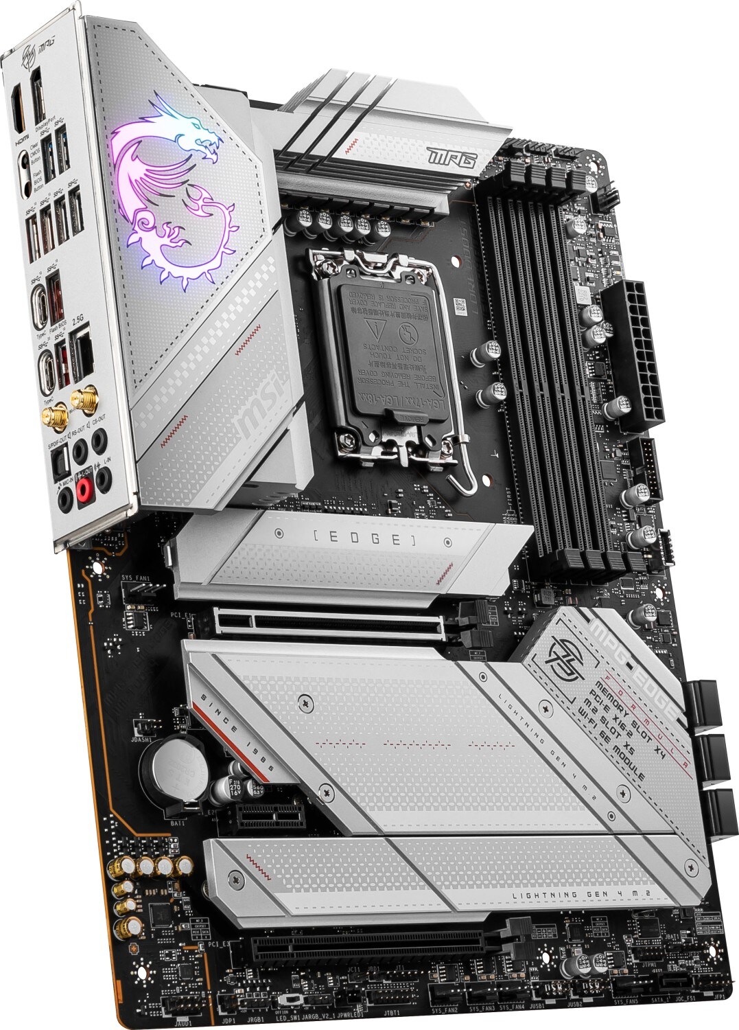 MSI MPG Z790 EDGE WIFI DDR4 ATX Mainboard Sockel 1700 M.2/WIFI/BT/LAN/HDMI/USB-C