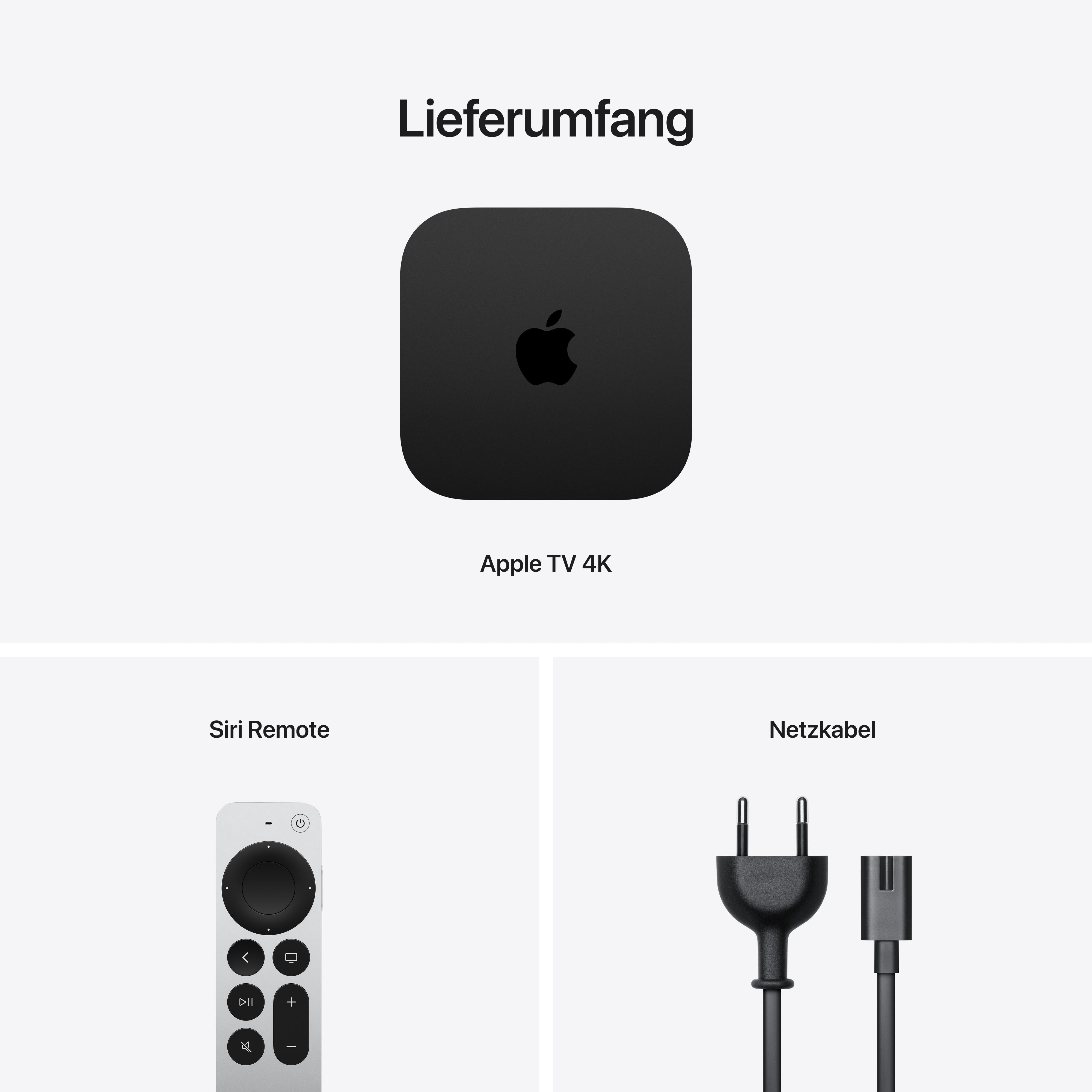 Apple TV 4K 128GB 3. Generation Wi-Fi + Ethernet ++ Cyberport