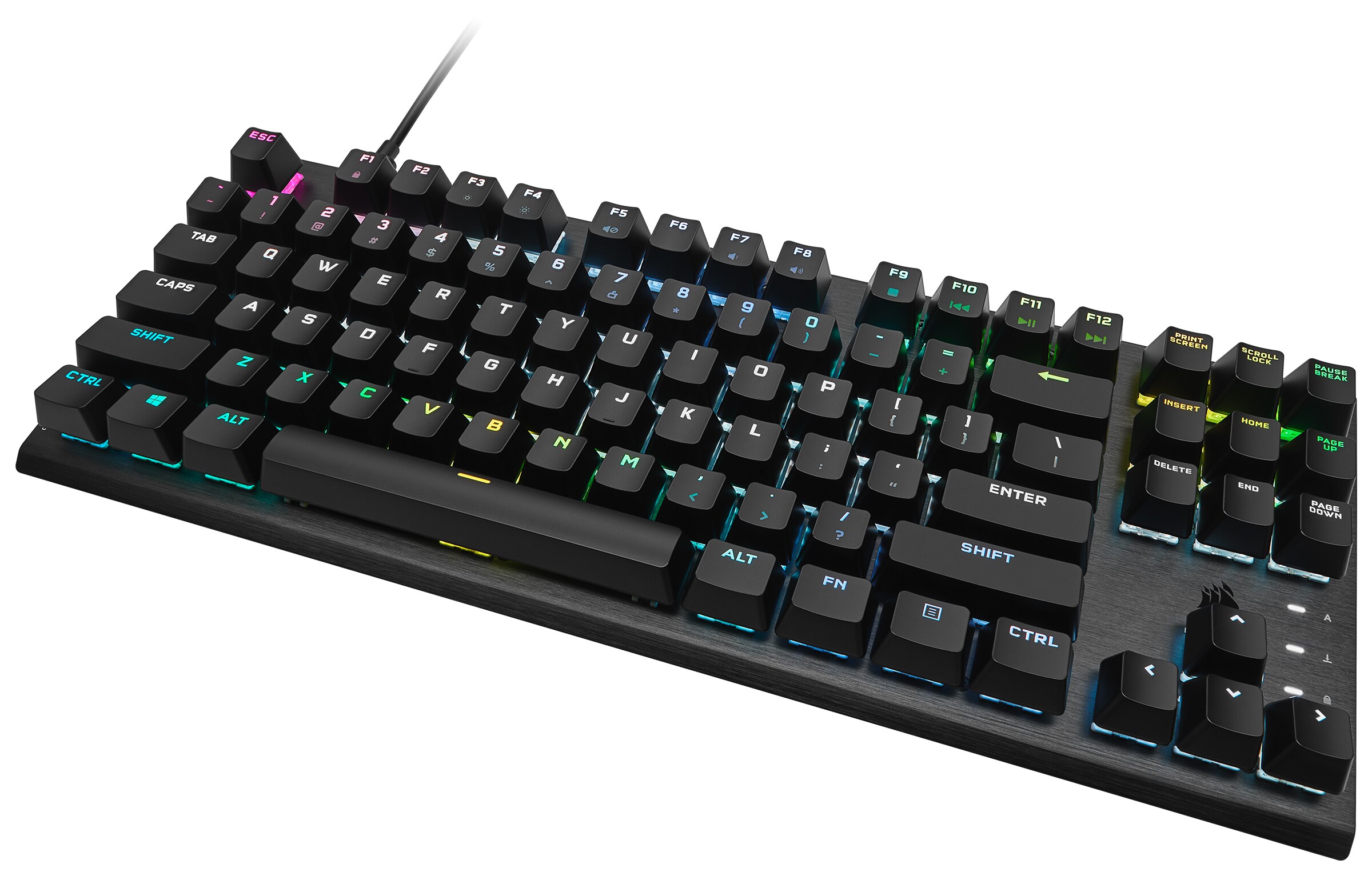 CORSAIR K60 PRO RGB Optisch-mechanische Kabelgebundene Gaming Tastatur