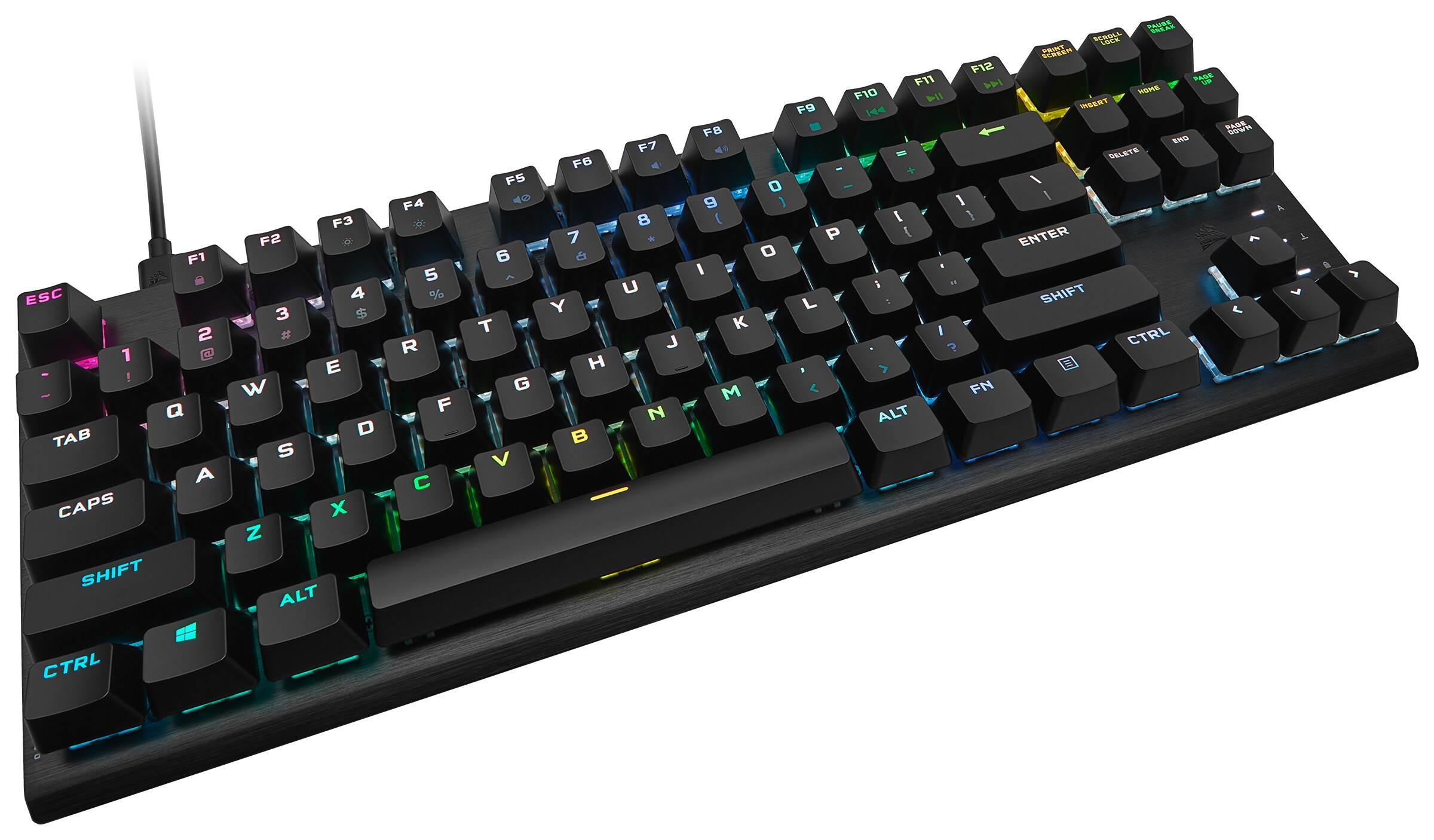 CORSAIR K60 PRO RGB Optisch-mechanische Kabelgebundene Gaming Tastatur