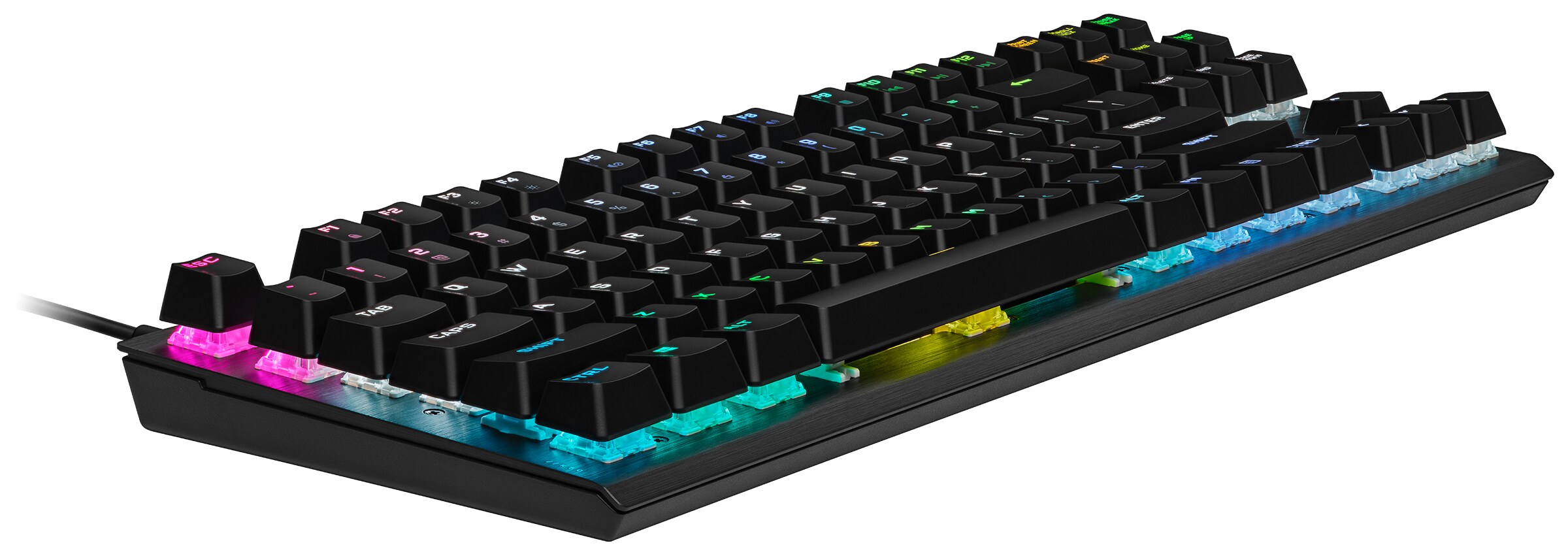 CORSAIR K60 PRO RGB Optisch-mechanische Kabelgebundene Gaming Tastatur