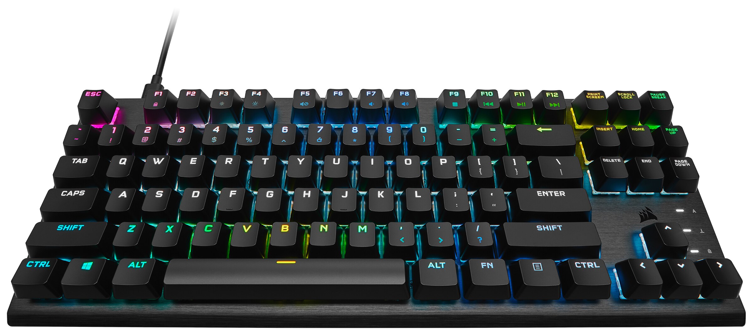 CORSAIR K60 PRO RGB Optisch-mechanische Kabelgebundene Gaming Tastatur