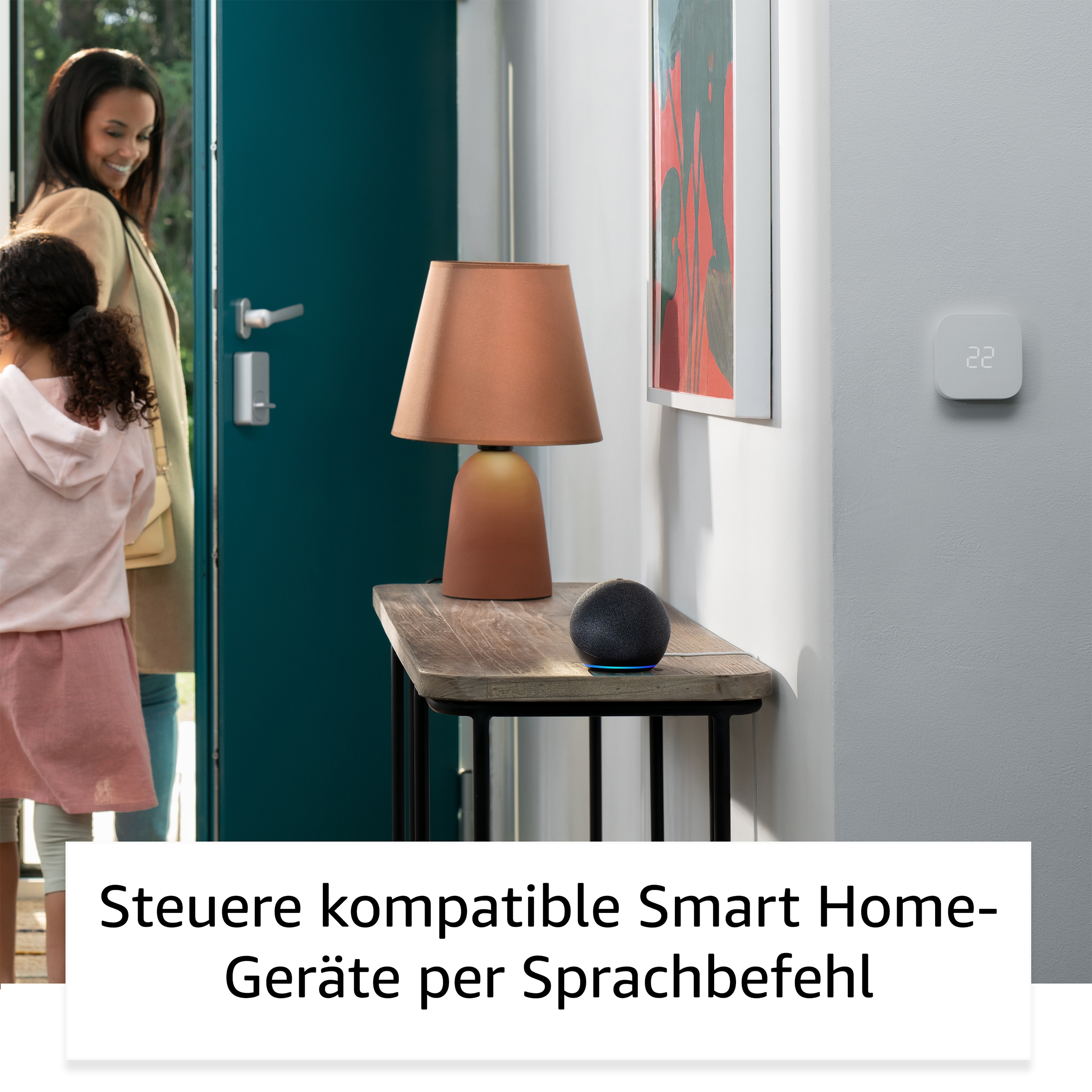 Amazon Echo Dot (5. Gen.) smarter Lautsprecher mit Alexa Tiefseeblau