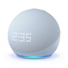 Amazon Echo Dot (5. Gen.) smarter Lautsprecher mit Uhr und Alexa Blaugrau