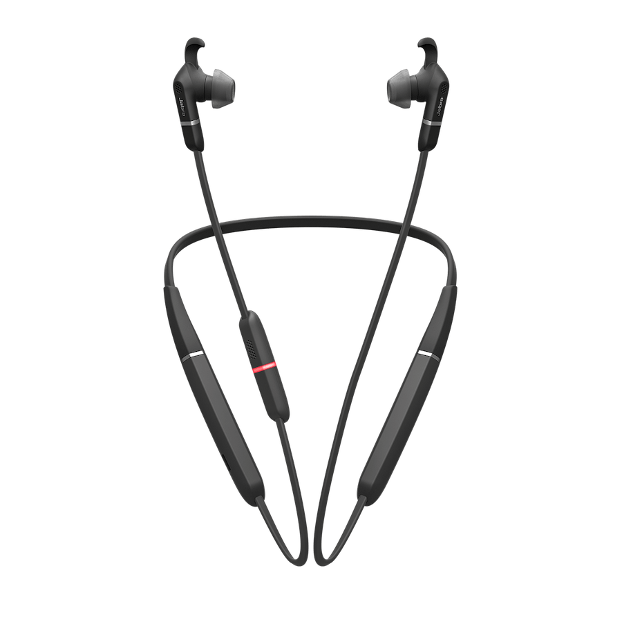 Jabra Evolve 65e MS - In-Ear-Kopfhörer mit Mikrofon inkl Link 370  