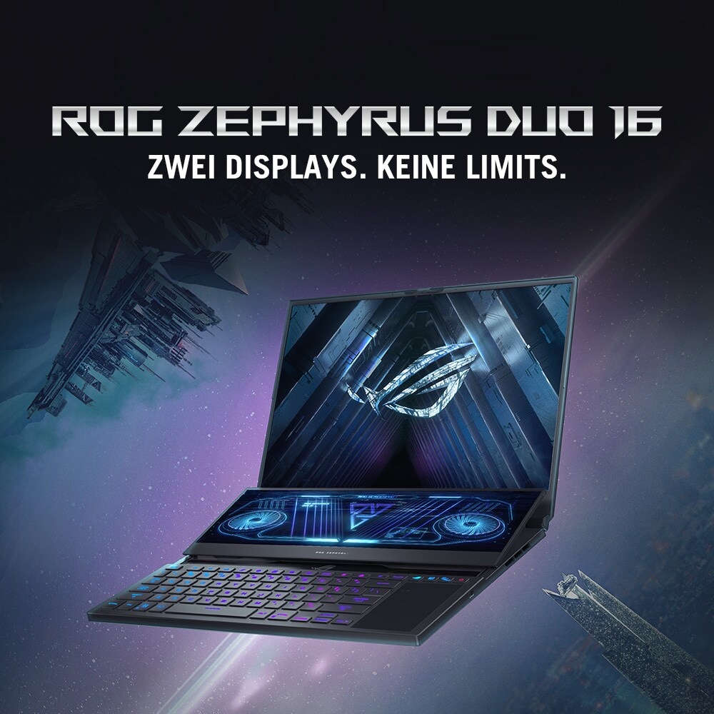 ROG Zephyrus Duo 16 GX650RW-LO108X R9-6900HX 32GB/2TB 16"WQXGA RTX3070Ti W11P