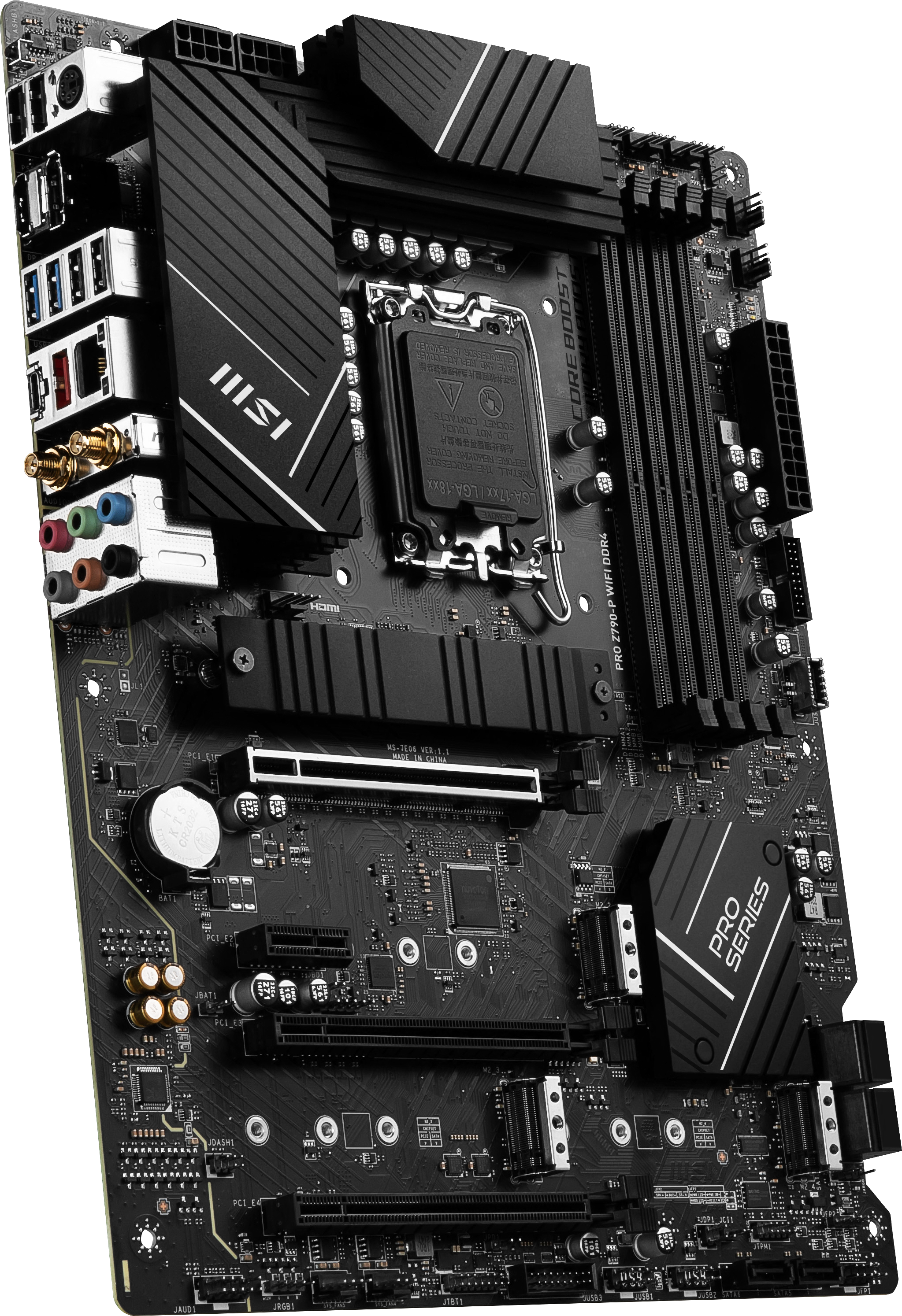 MSI PRO Z790-A WIFI DDR4 A-ATX Mainboard Sockel 1700 WIFI/BT/M.2/LAN/HDMI/DP