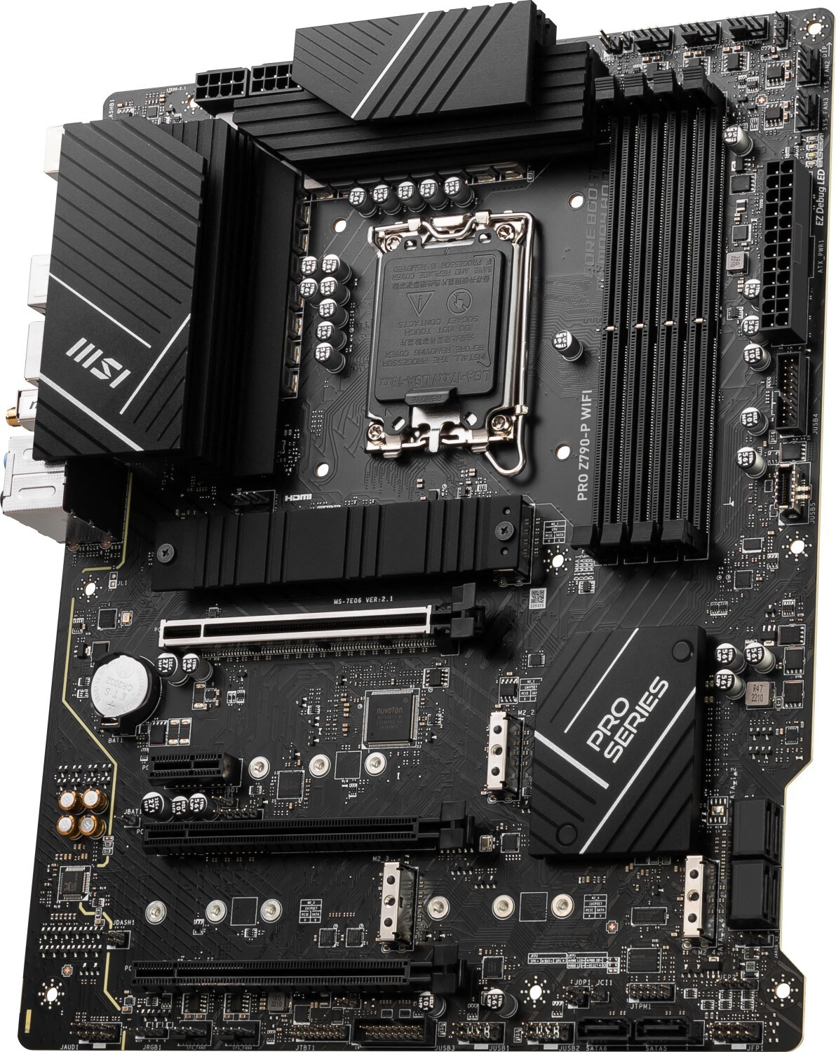 MSI PRO Z790-P WIFI ATX Mainboard Sockel 1700 WIFI/BT/M.2/LAN/HDMI/DP/USB-C