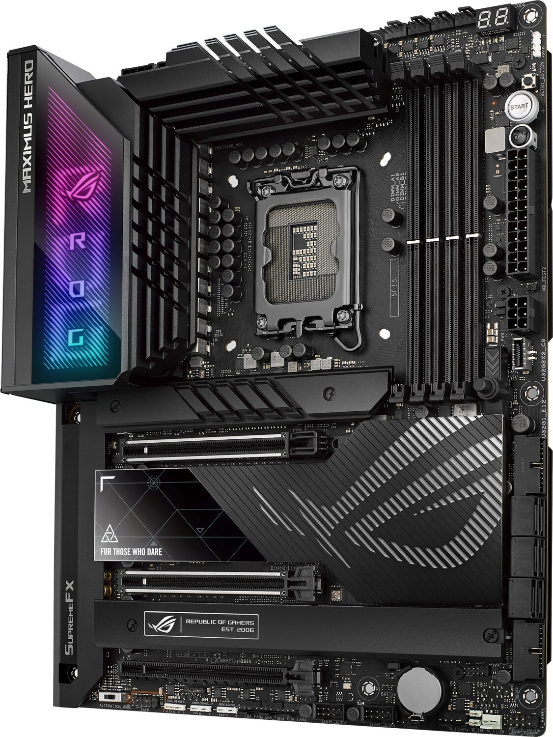 ASUS ROG STRIX Z790 Hero ATX Mainboard Sockel 1700 TB4/HDMI/M.2/WIFI/BT