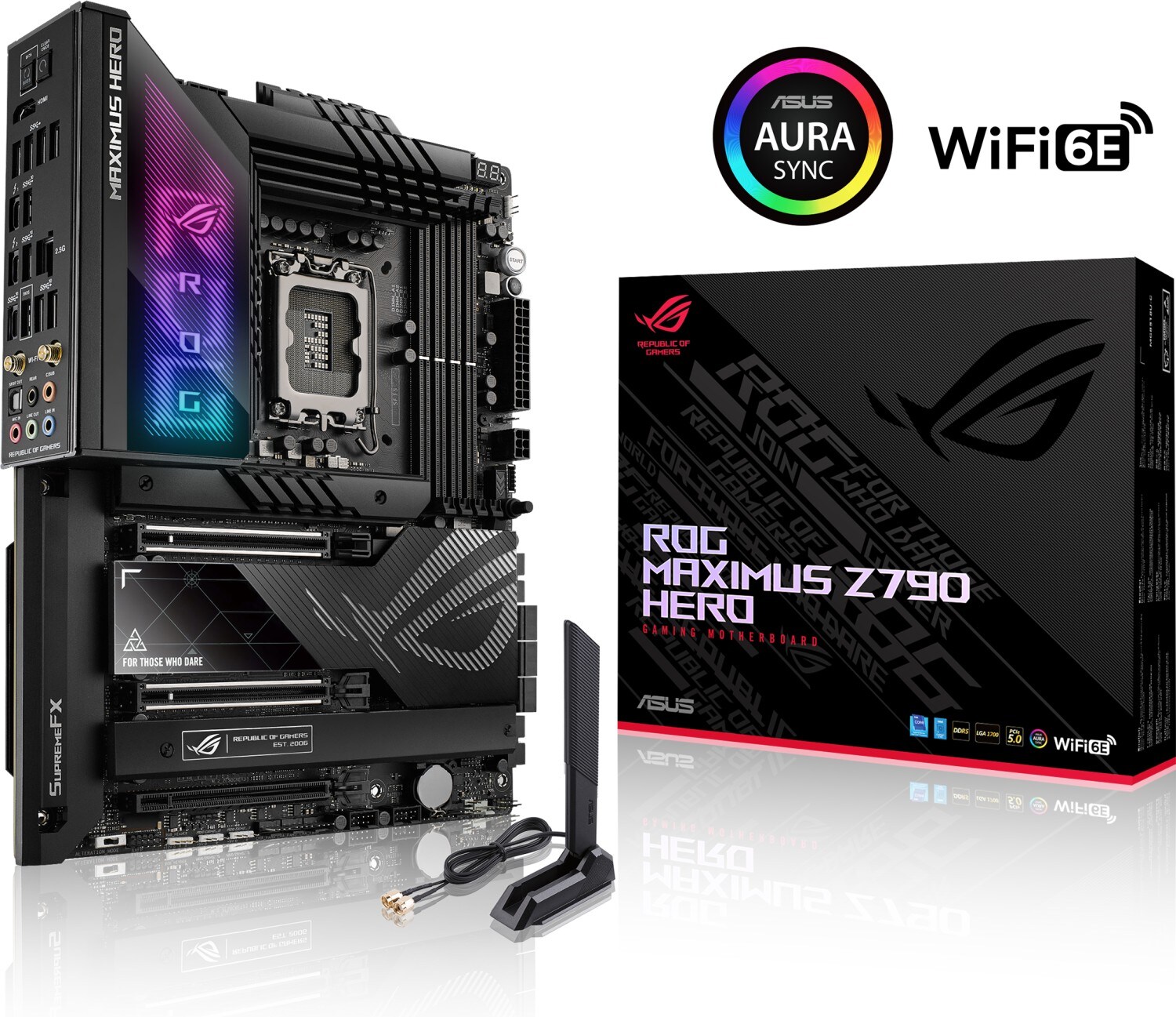 ASUS ROG STRIX Z790 Hero ATX Mainboard Sockel 1700 TB4/HDMI/M.2/WIFI/BT