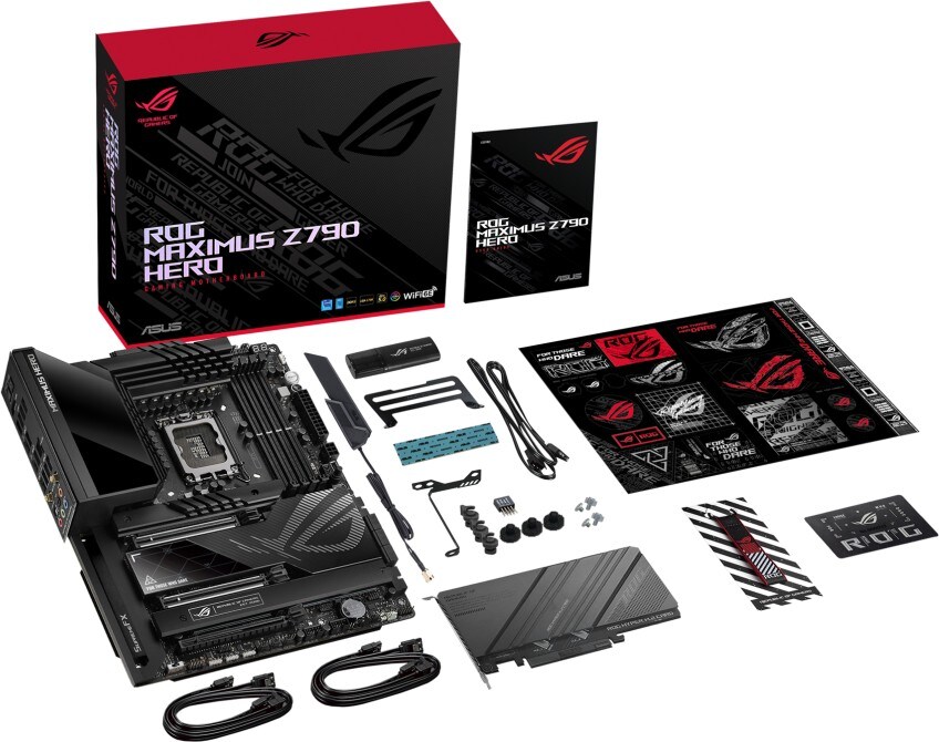 ASUS ROG STRIX Z790 Hero ATX Mainboard Sockel 1700 TB4/HDMI/M.2/WIFI/BT