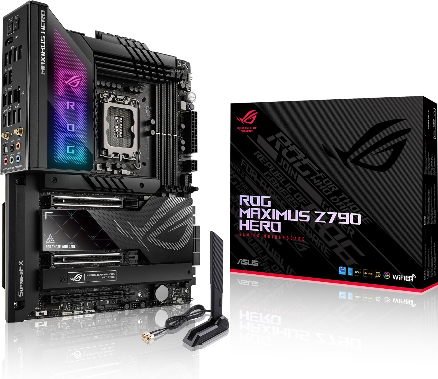 ASUS ROG STRIX Z790 Hero ATX Mainboard Sockel 1700 TB4/HDMI/M.2/WIFI/BT