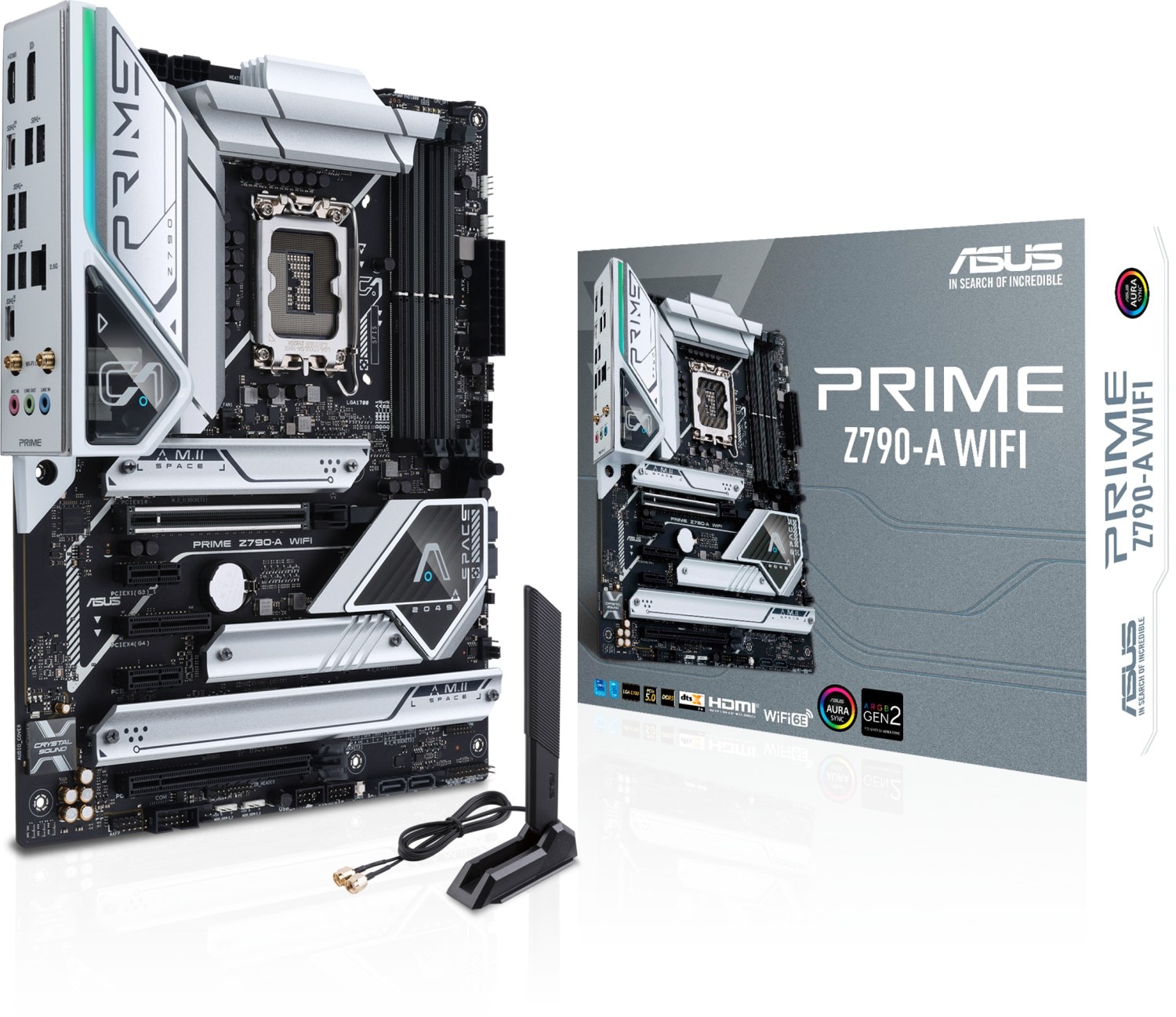 ASUS PRIME Z790-A WIFI ATX Gaming Mainboard Sockel 1700 DP/HDMI/M.2/USB3.2-C