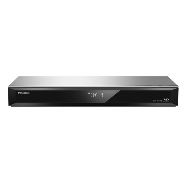 Panasonic DMR-BCT765EG Blu-ray Recorder, 500 GB HDD, DVB-C Twin Tuner silber