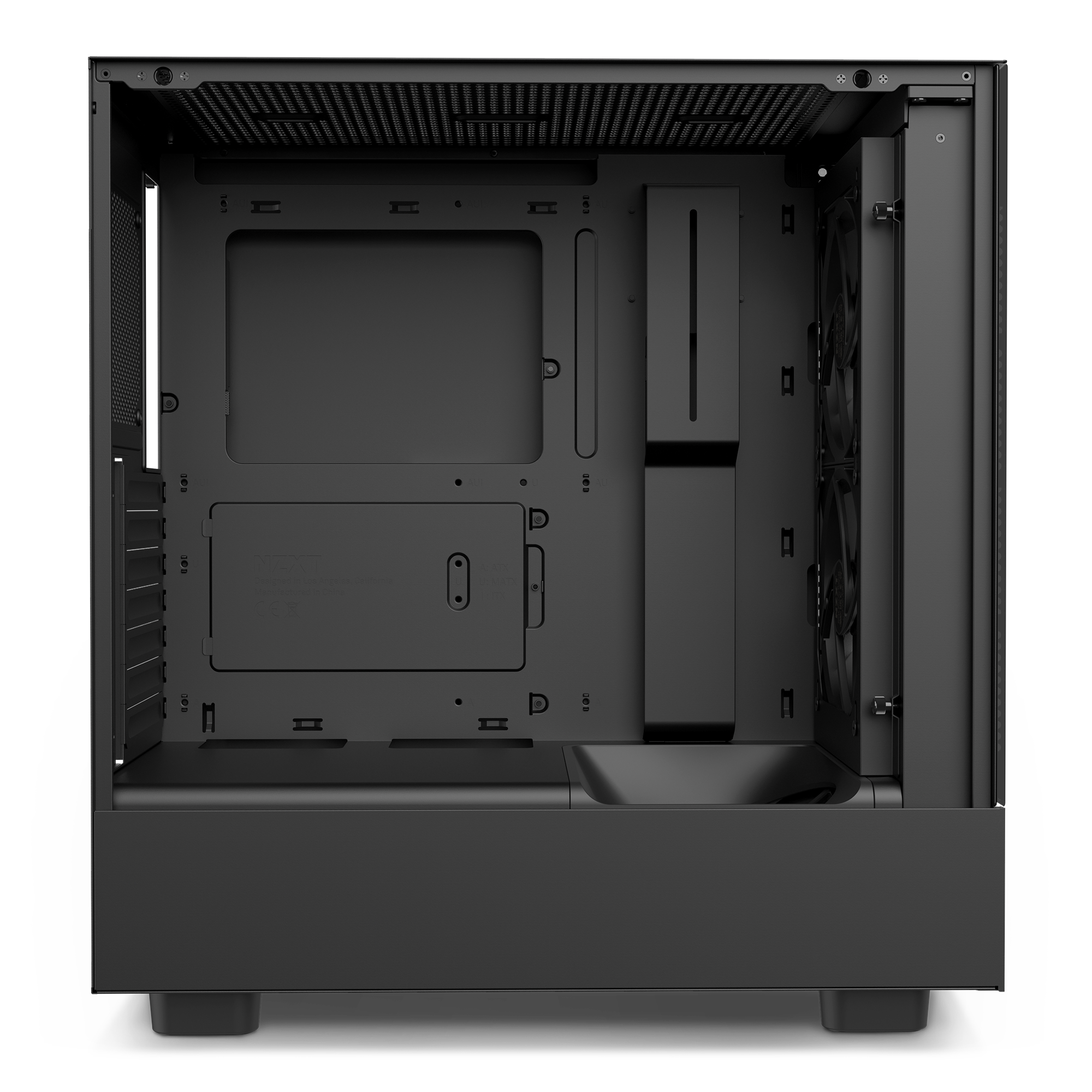 NZXT H5 Elite Midi Tower ATX Gehäuse schwarz mit Sichtfenster und RGB