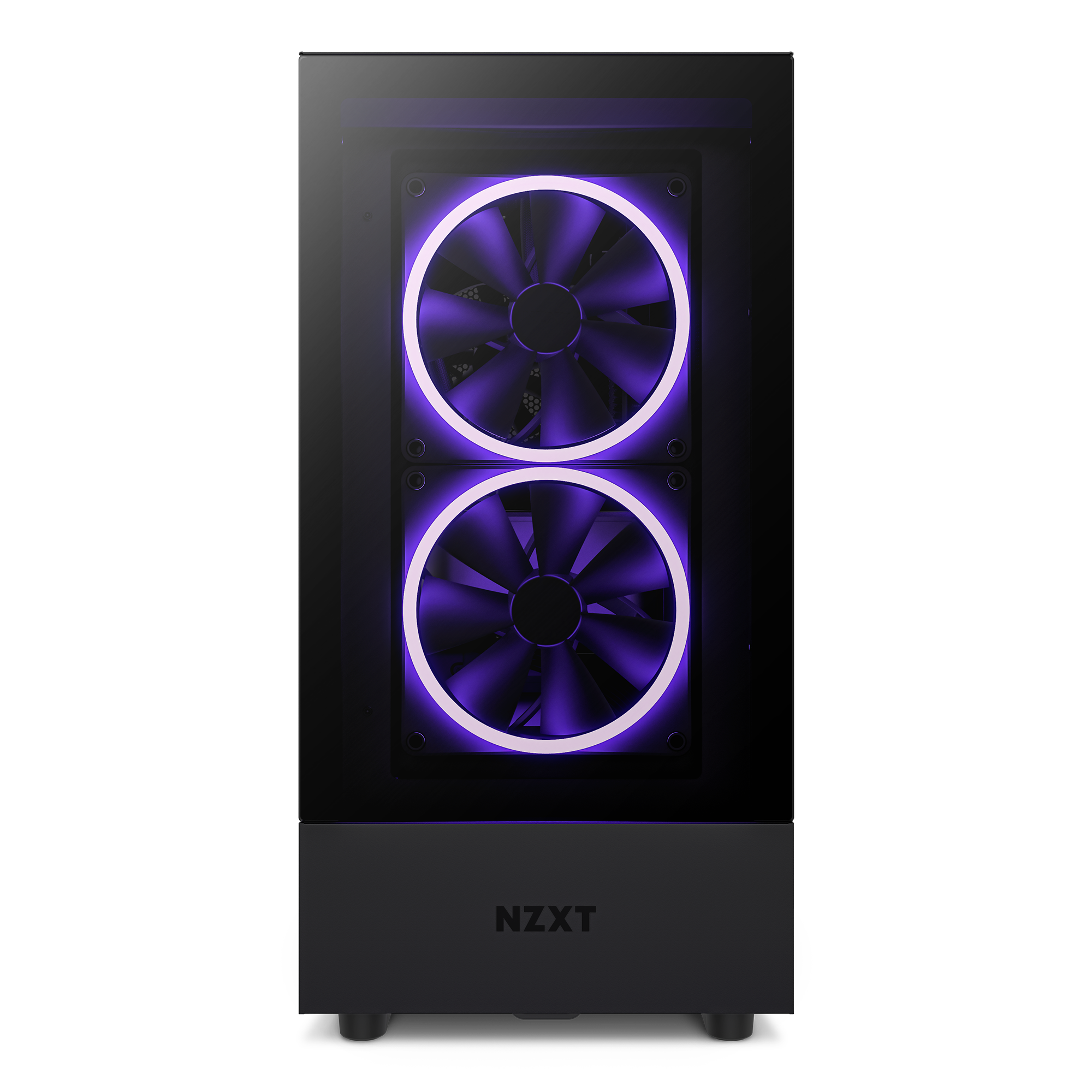 NZXT H5 Elite Midi Tower ATX Gehäuse schwarz mit Sichtfenster und RGB