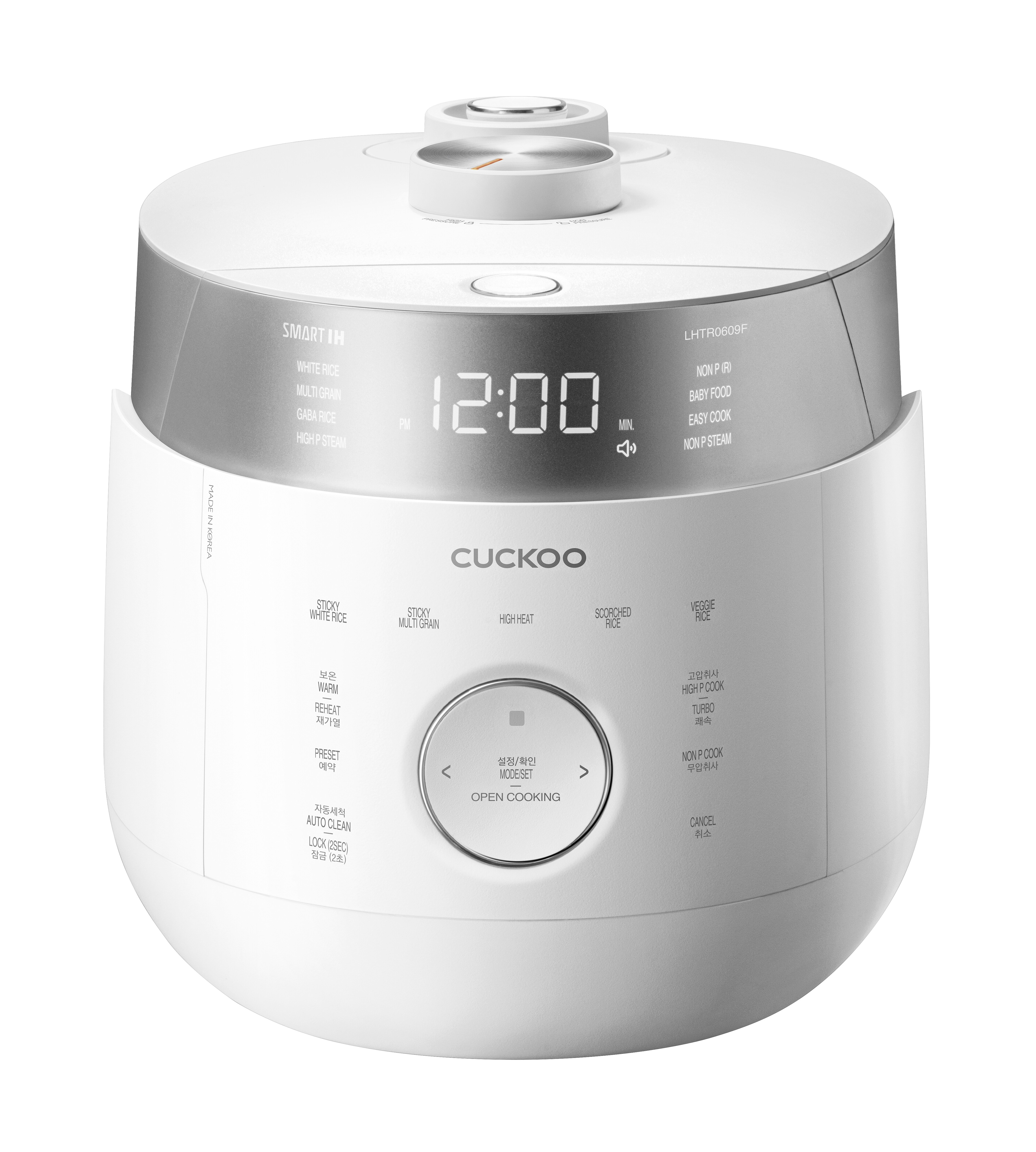 CUCKOO CRP-LHTR0609F Reiskocher Induktions-Druck, 1008ml, 6 Portionen